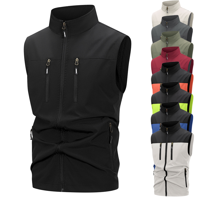 Winter Clothing Pk - Lichtgewicht softshell-vest voor heren met ritszakken