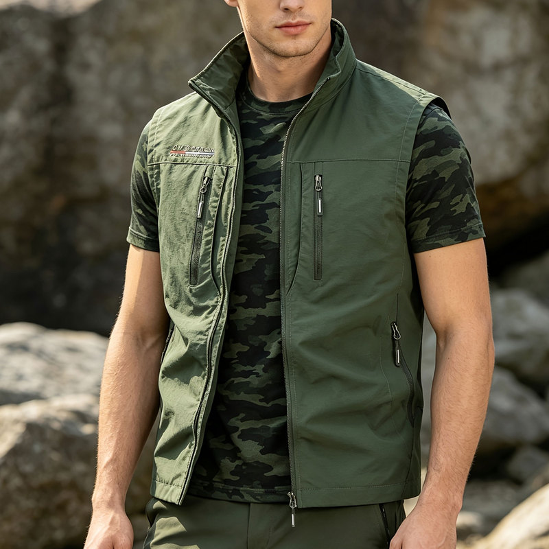 Winter Clothing Pk - Herenvest, hardloopjas, mouwloos shirt, heren sportjas,