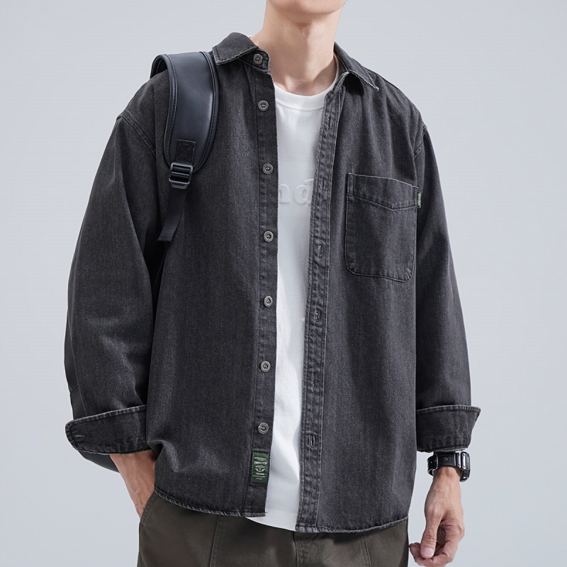 Denim overhemd heren met lange - Winter Clothing Pk recensie en prijs
