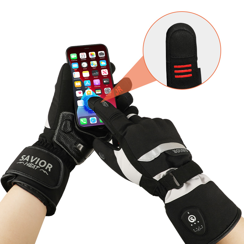 Verwarmde wintermotorhandschoe - Heated Gloves Electric recensie en prijs