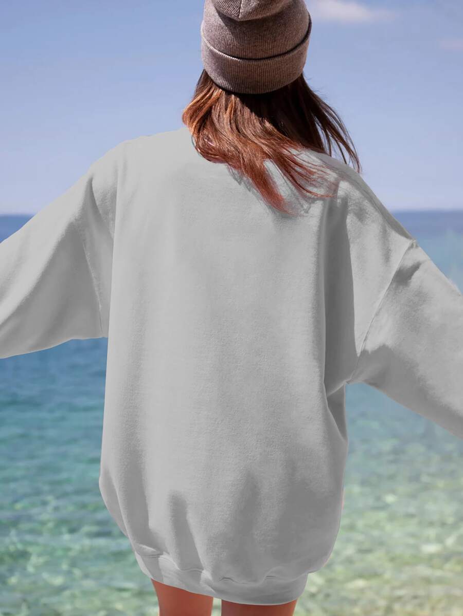 Dames Sweatshirt met Boekmotie - Winter Clothing Gift Ideas recensie en prijs