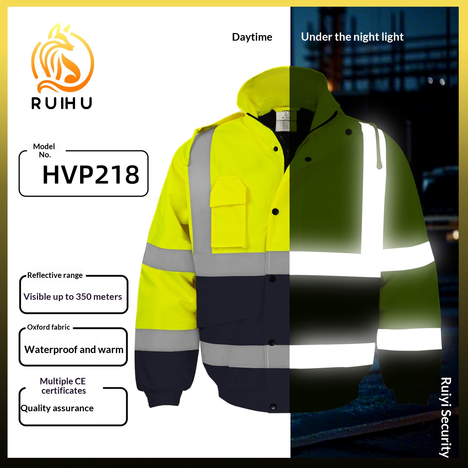 Winterjas met hoge zichtbaarhe - Winter Clothing Pk recensie en prijs