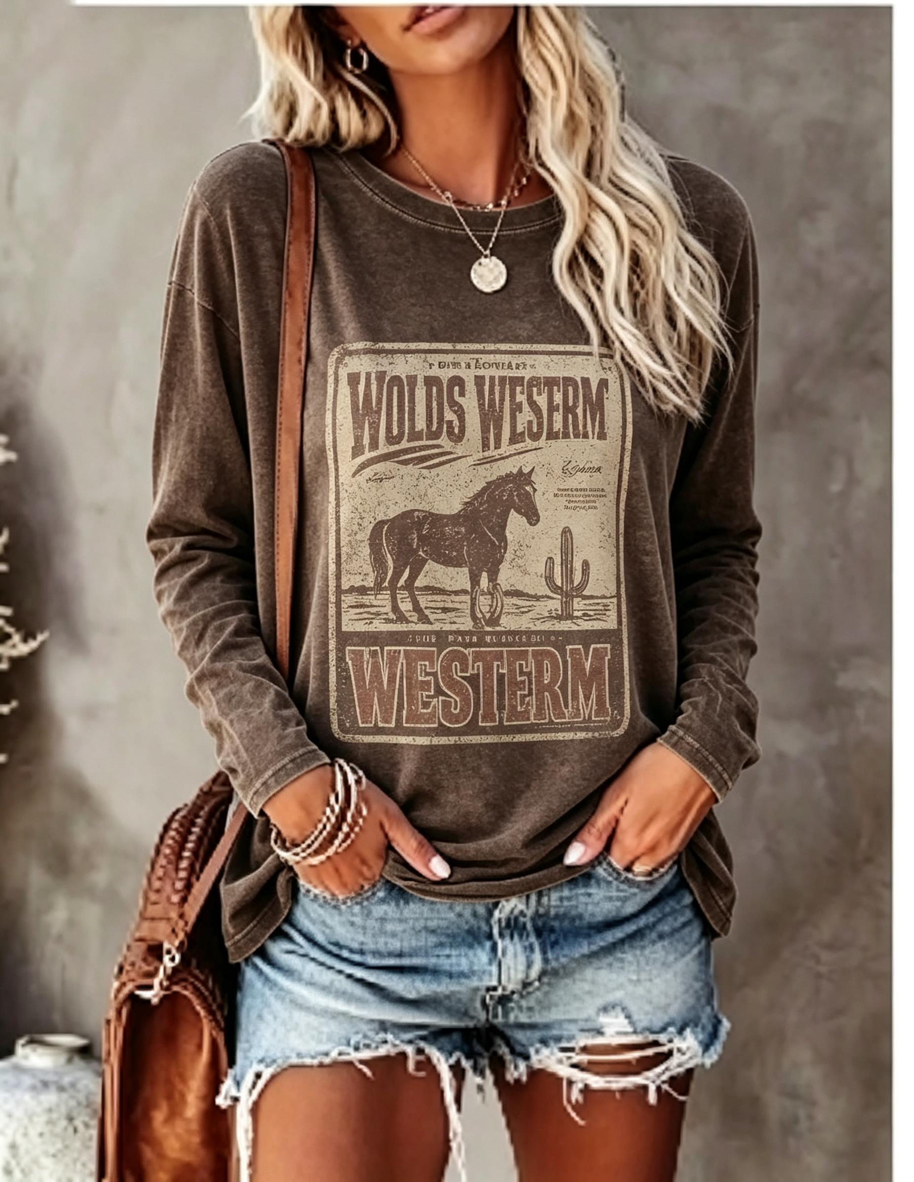 Dames T-shirt met lange mouwen - Winter Clothing For Women recensie en prijs